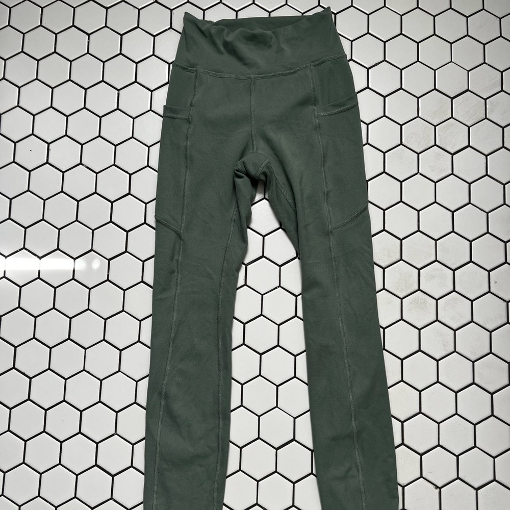 green aerie/gilly hicks leggings size xs